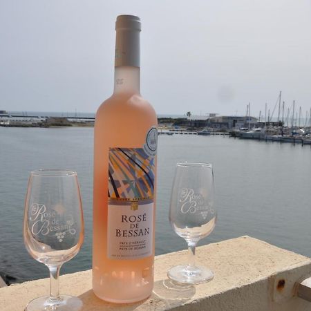 Appartement Avec Balcon, Vue Mer, Piscine, Parking Agde Esterno foto