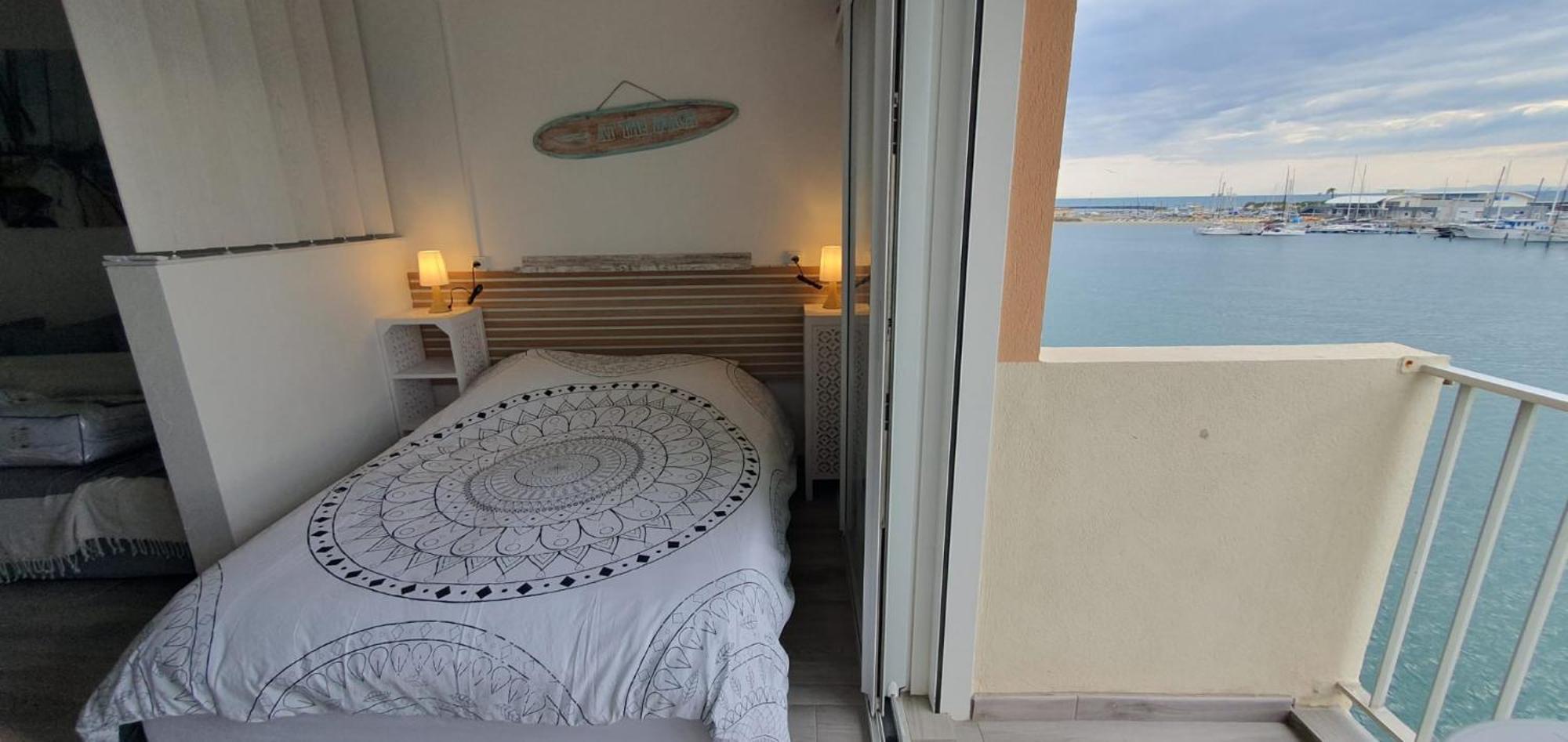 Appartement Avec Balcon, Vue Mer, Piscine, Parking Agde Esterno foto
